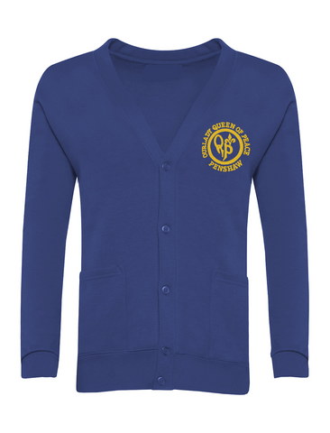 Our Lady Queen Of Peace Catholic School - Penshaw Royal Blue Cardigan