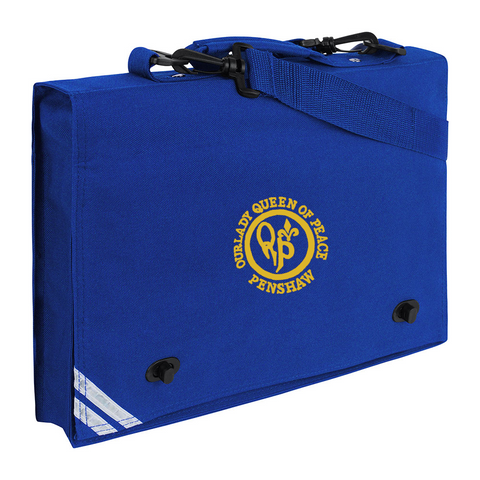 Our Lady Queen Of Peace Catholic School - Penshaw Royal Blue Document Case