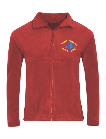 Oxclose Community Nursery School Red Fleece Jacket