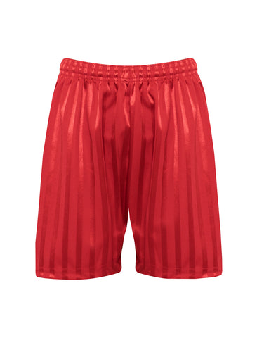 Black Shadow Stripe PE Shorts - Term Time Wear