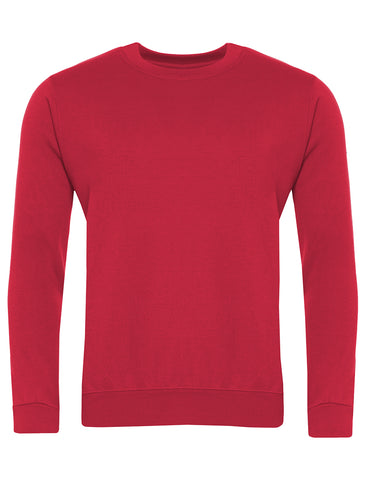 Unisex Plain Crewneck Sweatshirt – 7.8 Oz Fleece, Long Sleeve, Soft Classic Pullover By Afterprints