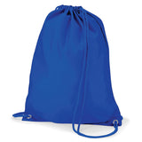 Royal Blue Quadra Draw String Gym Bag