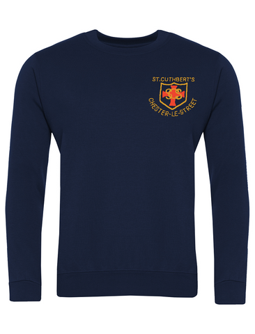 St Cuthberts R.C. Primary School Chester-le-Street Navy Sweatshirt