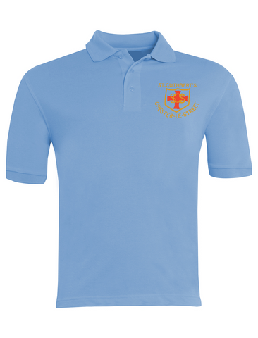 St Cuthberts R.C. Primary School Chester-le-Street Sky Blue Polo