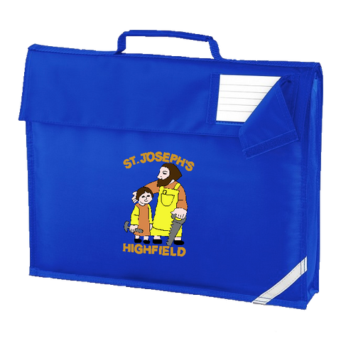 St Joseph's Highfield R.C.V.A. Primary School Royal Blue Book Bag