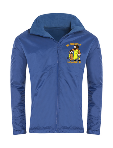 St Joseph's Highfield R.C.V.A. Primary School Royal Blue Showerproof Jacket