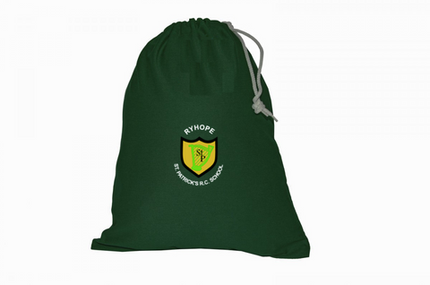 St Patrick's R.C. Primary School - Ryhope Bottle Green Gym Bag