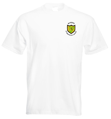 St Patrick's R.C. Primary School - Ryhope White P.E. T-Shirt
