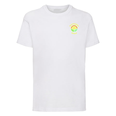 Sunningdale School White P.E. T-Shirt