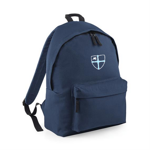 Wellfield School in Wingate, County Durham French Navy Backpack